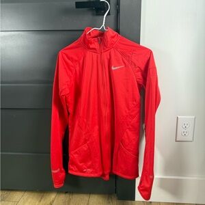 Nike Running Jacket Dri-Fit Red Size Women’s Small EUC‼️
